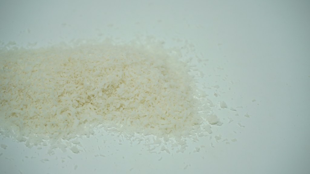 Kokosraspel medium, Seitenansicht