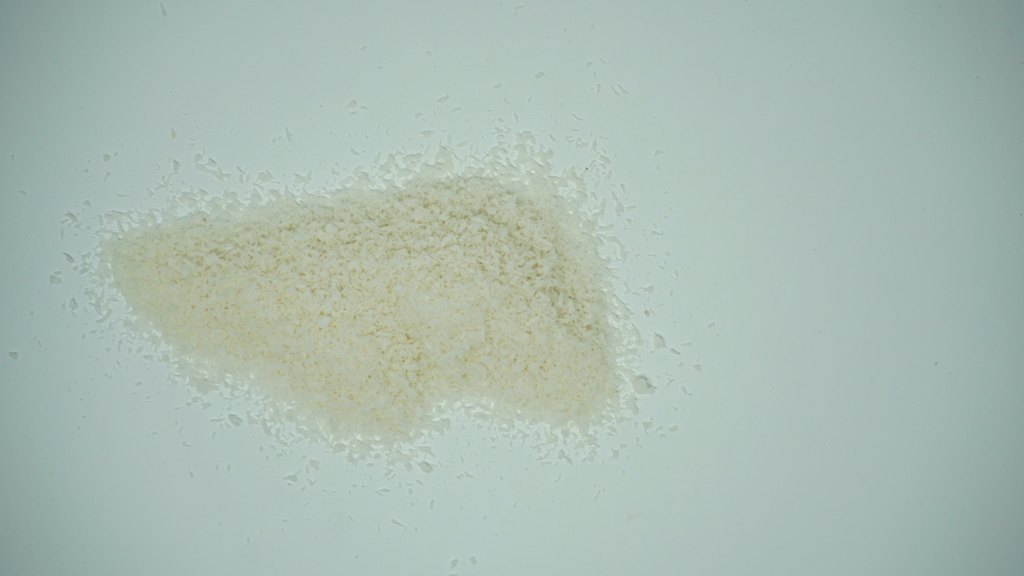 Kokosraspel medium, Draufsicht