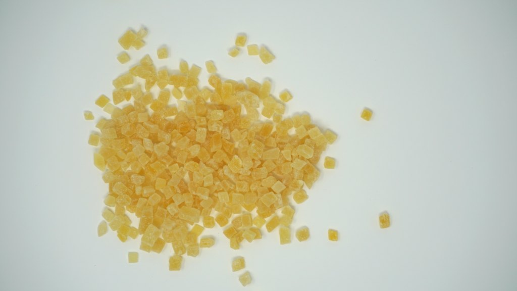 Mangowürfel 5 oder 10 mm, Draufsicht