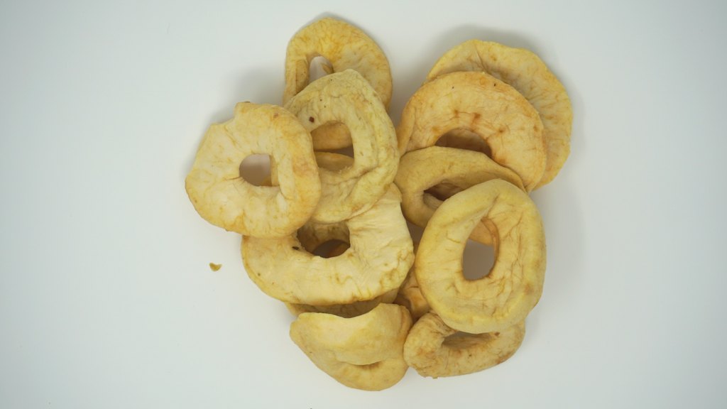 Apfelringe geschwefelt, Ansicht 2