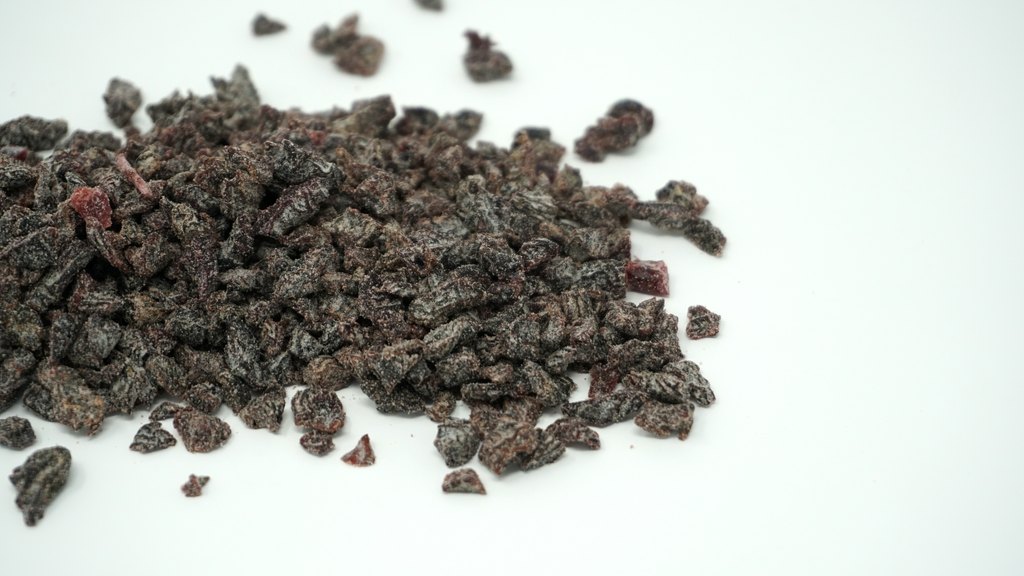 Kirschwürfel Sour, Seitenansicht